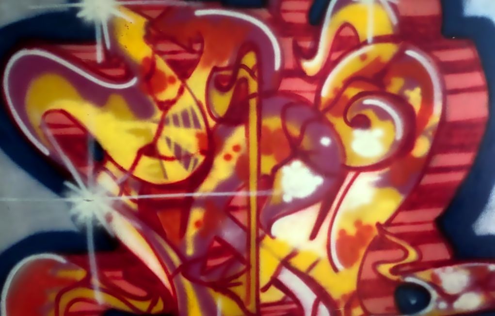 Graffito Dr Massimo Pomo